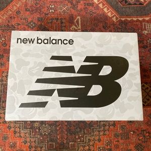 New balance 2002r bape black /green camo